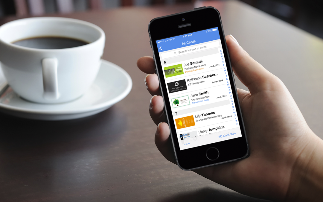 Business Card Scan app | ScanBizCards