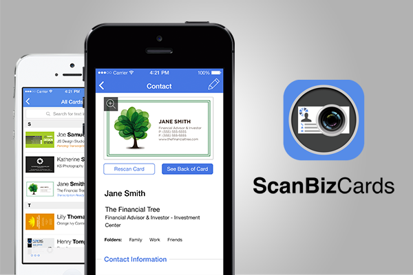 Business Card Scanning App | ScanBizCards