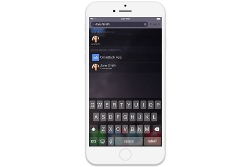 CircleBack Comes to the iOS Spotlight