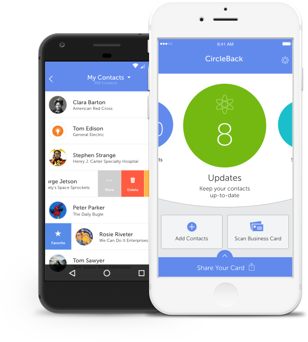 CircleBack - Address Book and Contact Management Android and iOS